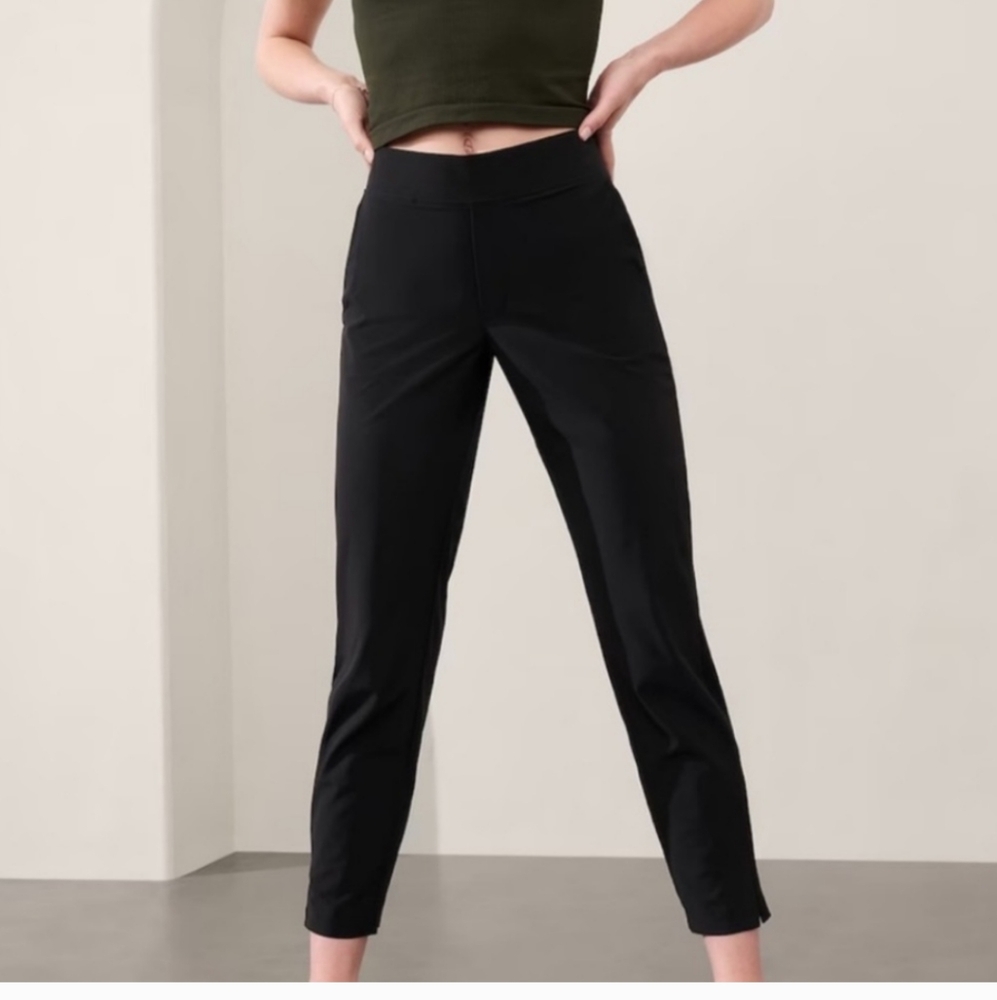 ATHLETA Brooklyn  Ankle Pant Black Size 8